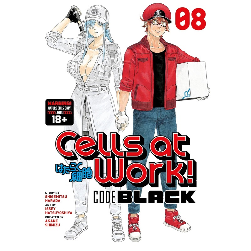 Cells at Work! CODE BLACK Vol 08 Manga New