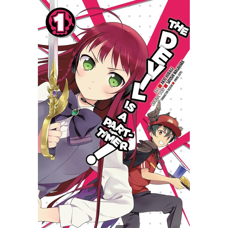 Devil Is a Part-Timer Bundle Vol 1-3 Manga Used