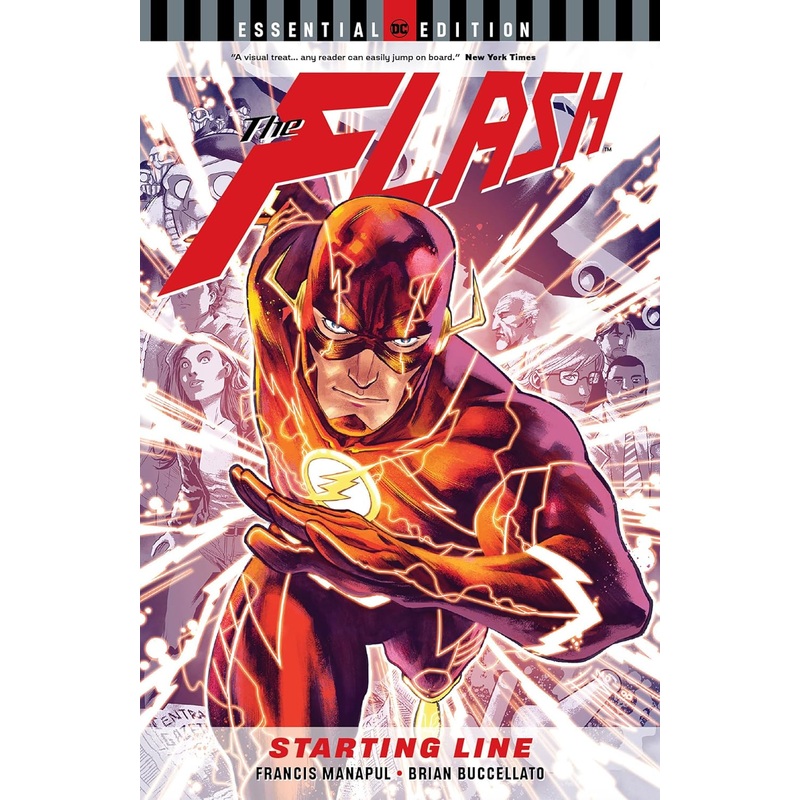 Flash: Starting Line: DC Essential Edition Trade Paper Back Used