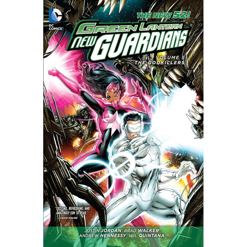 Green Lantern New Guardians Vol 05: The Godkillers Trade Paper Back Used