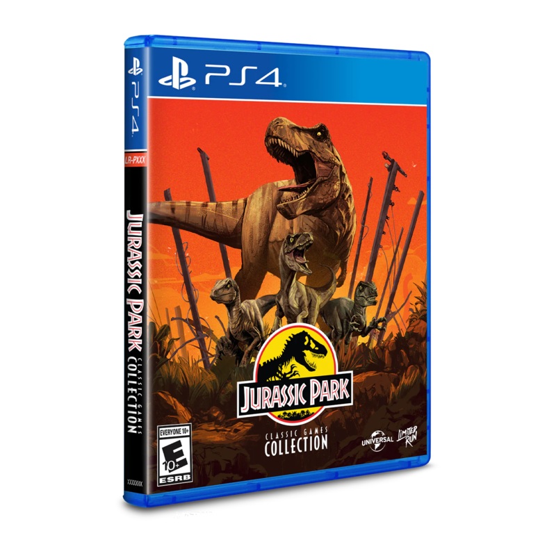 Jurassic Park Classic Games Collection PS4 Limited Run New