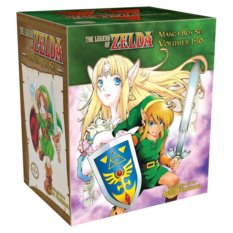 Legend of Zelda Complete Box Set Manga New