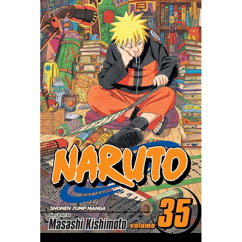 Naruto Vol 35 Manga Used