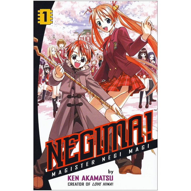 Negima Vol 01 Manga Used