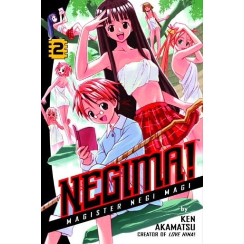 Negima Vol 02 Manga Used