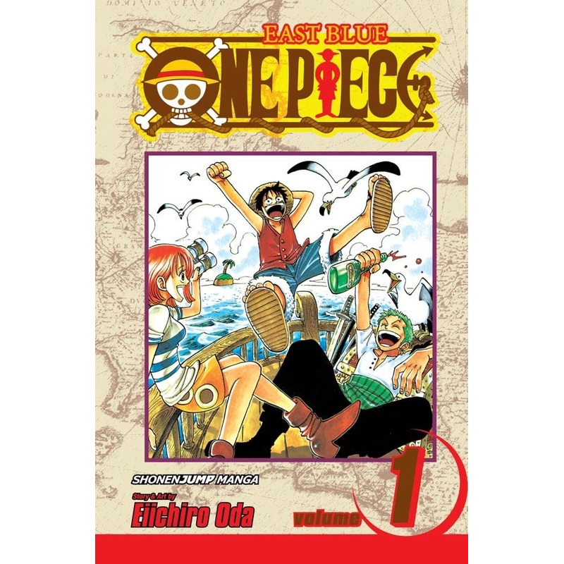 One Piece Vol 01 Manga Used