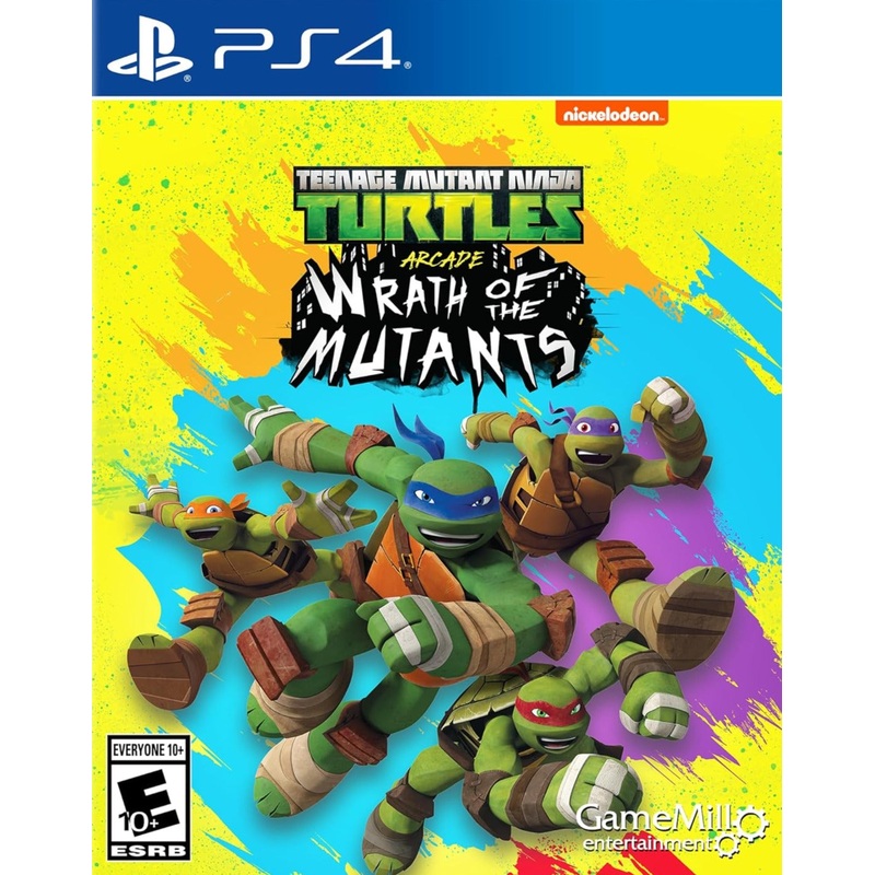 Teenage Mutant ninja Turtles Arcade Wrath Of The Mutants PS4 New