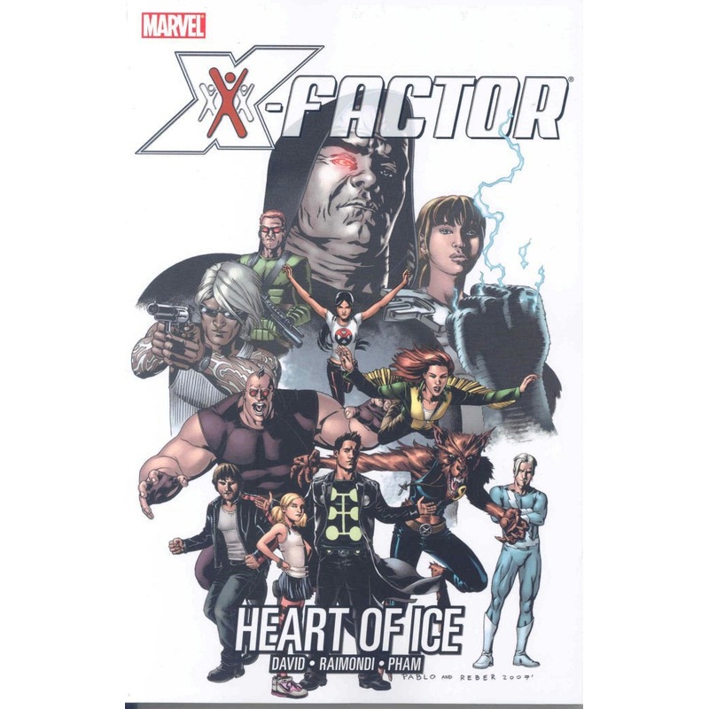 X-Factor Vol 04: Heart Of Ice Trade Paper Back Used