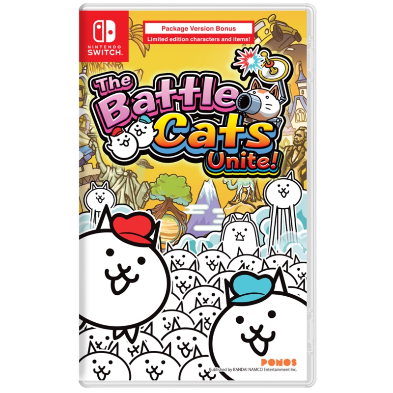 Battle Cats Unite Switch New