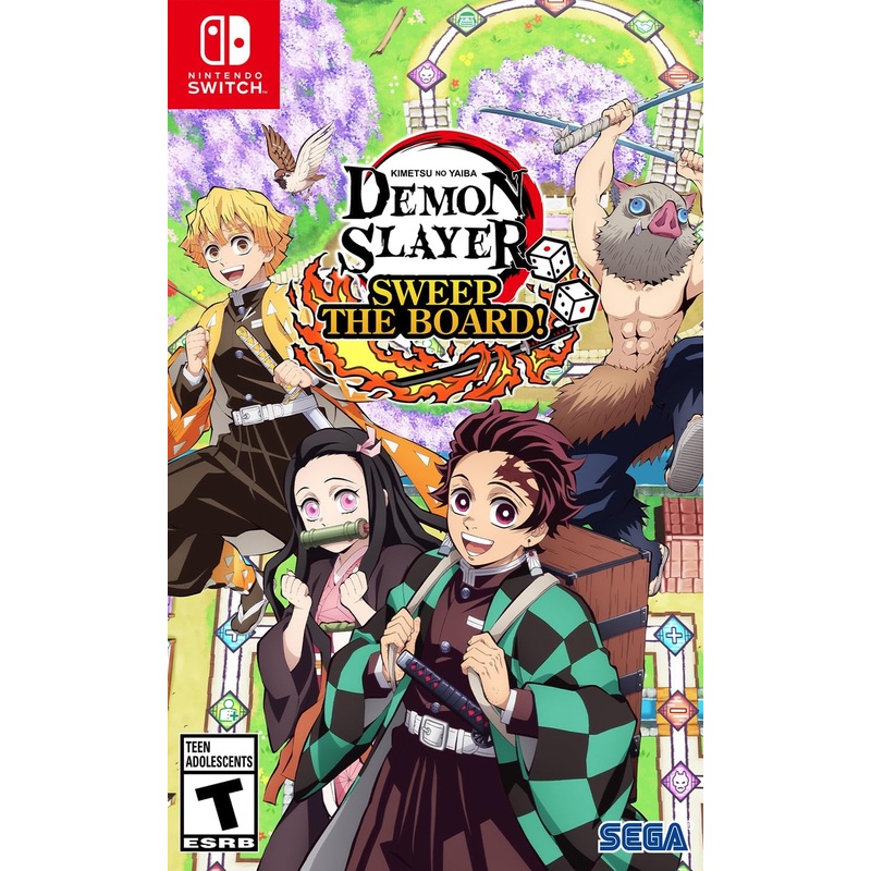 Demon Slayer Kimetsu No Yaiba Sweep The Board Switch Used
