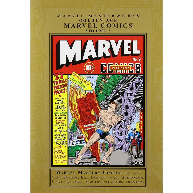 Marvel Masterworks Golden Age Marvel Comics Vol 03 Hardcover Used