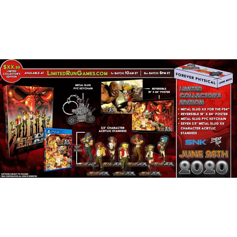 Metal Slug XX Collectors Edition LRG PS4 Used