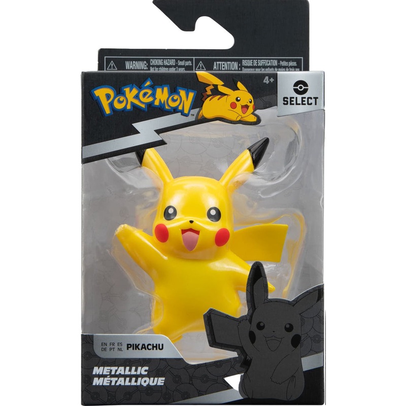 Pokemon Select True Colour Metallic Pikachu Series 3 New