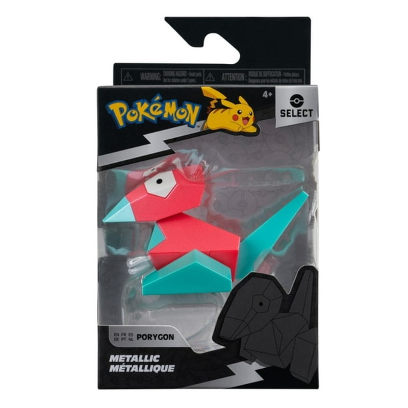 Pokemon Select True Colour Metallic Porygon Series 3 New
