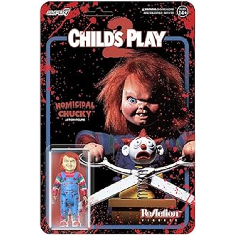S7 Childs Play 2 Homicidal Chucky Blood Splatter Card New