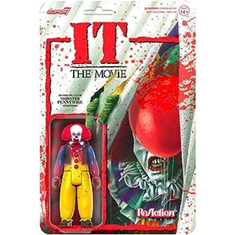 S7 IT Blood Splatter Pennywise The Clown New