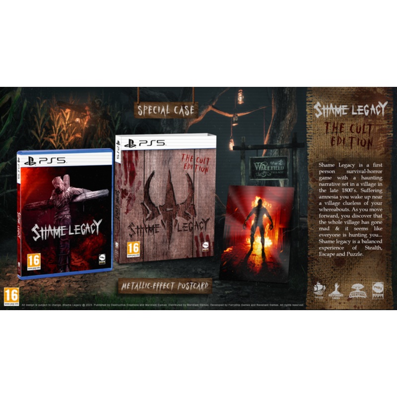 Shame Legacy PS5 New