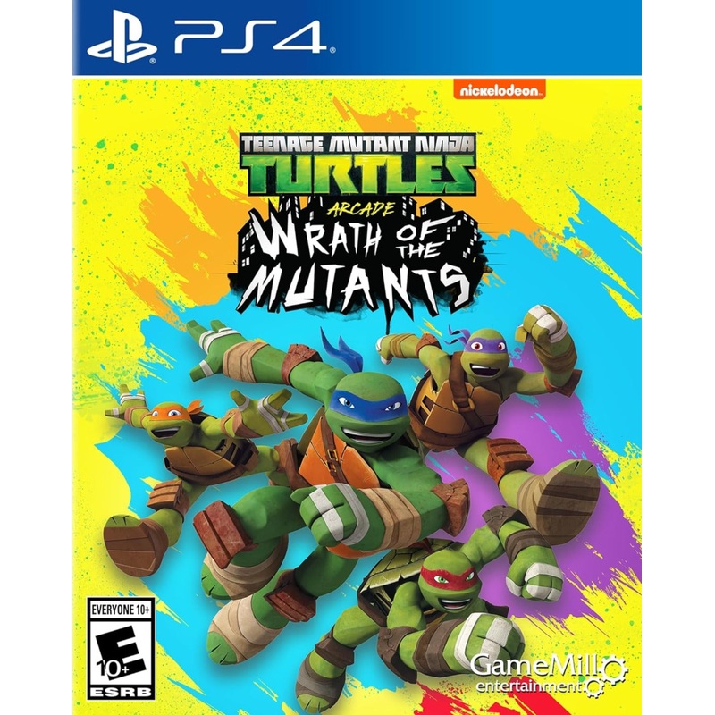 Teenage Mutant ninja Turtles Arcade Wrath Of The Mutants PS4 Used