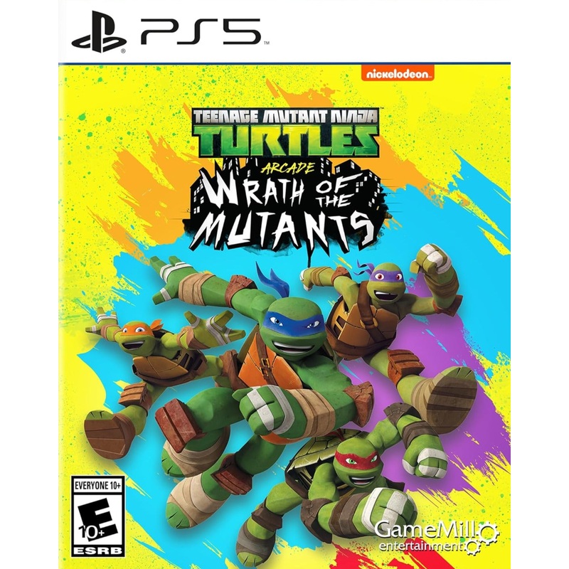 Teenage Mutant ninja Turtles Arcade Wrath Of The Mutants PS5 Used