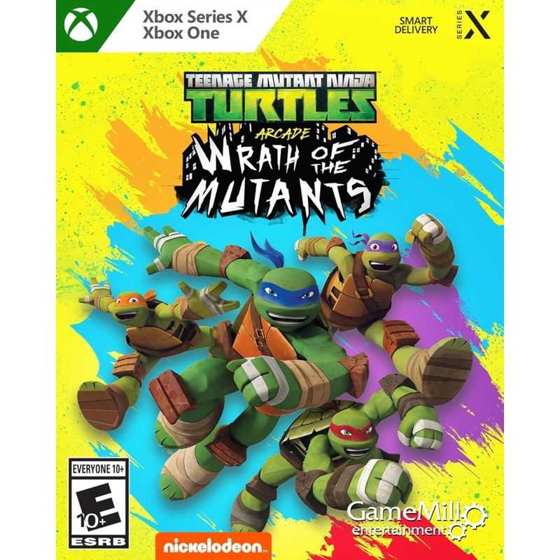 Teenage Mutant ninja Turtles Arcade Wrath Of The Mutants Xbox Series X Xbox One Used