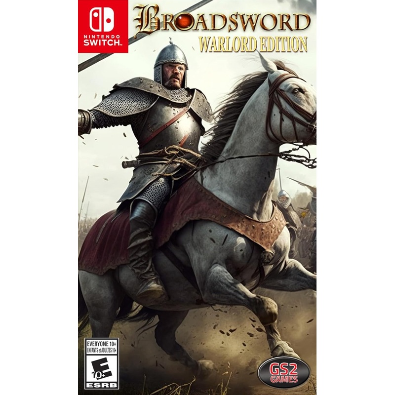 Broadsword Warlord Edition Switch Used