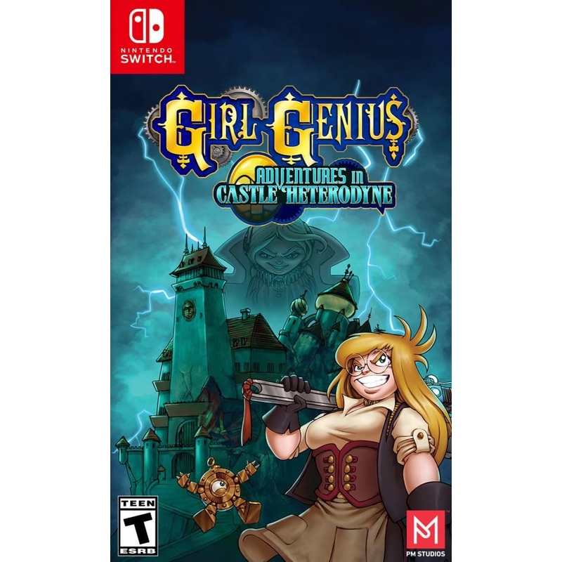 Girl Genius Adventures In Castle Heterodyne Standard Edition Switch Used
