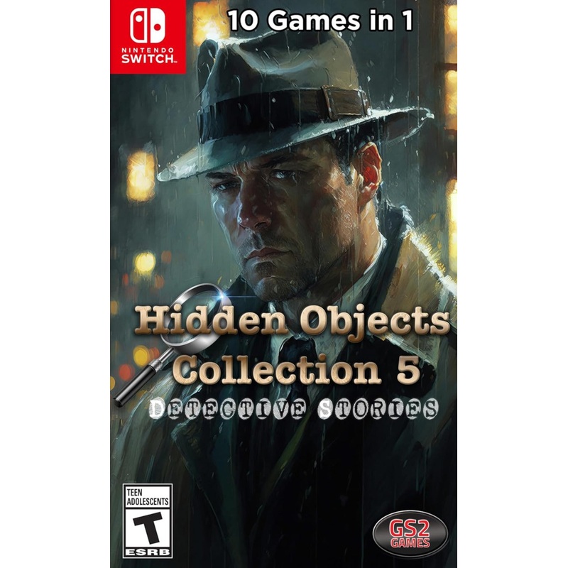 Hidden Objects Collection 5 Detective Stories Switch Used