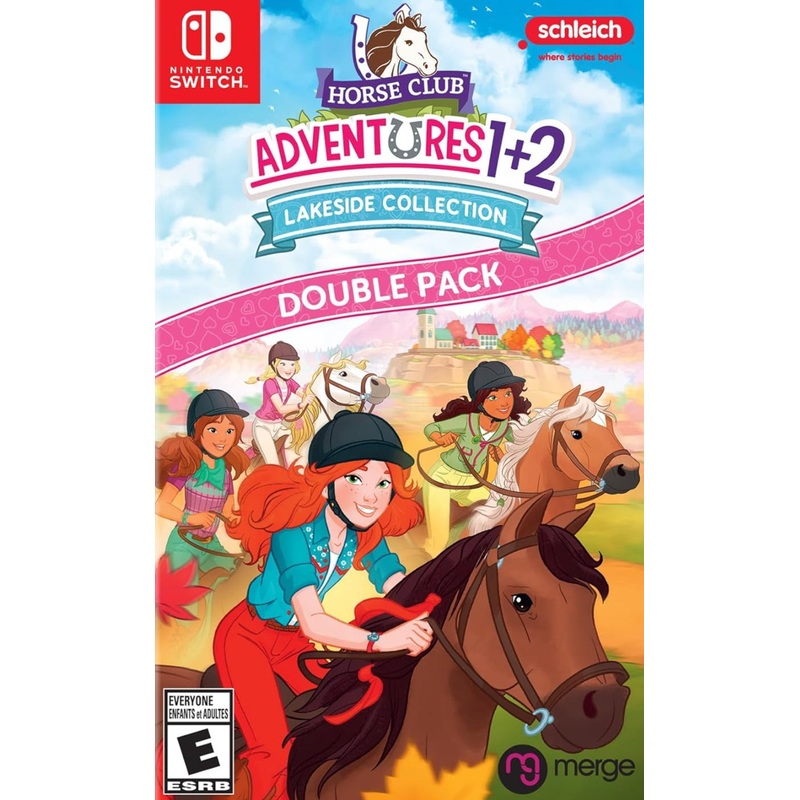 Horse Club Adventures 1 + 2 Lakeside Collection Switch New