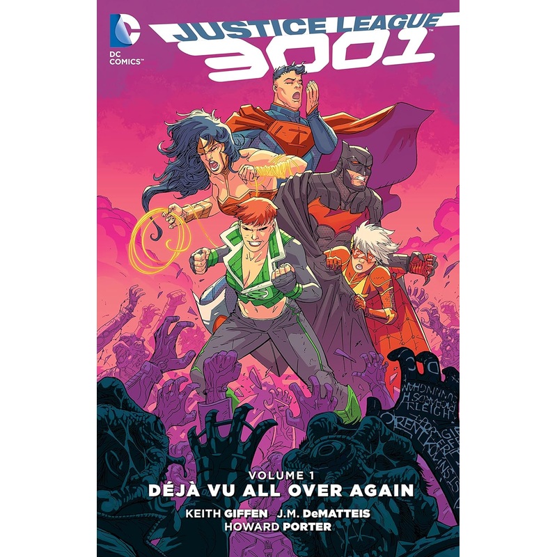 Justice League 3001 Vol 01 dj vu all Over Again Trade Paper Back Used