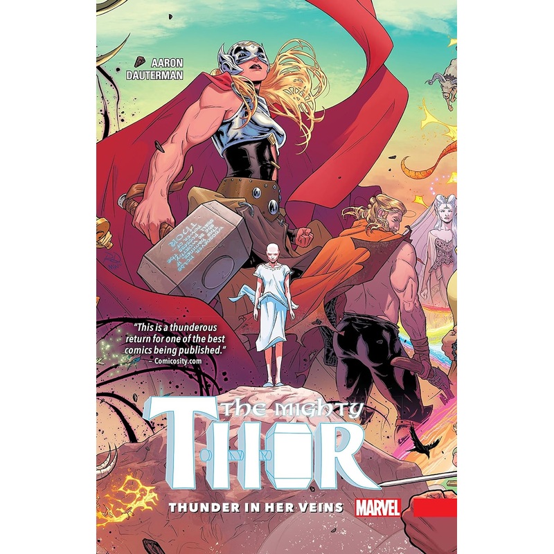 Mighty Thor Vol 01 Thunder in her Veins Trade Paper Back Used