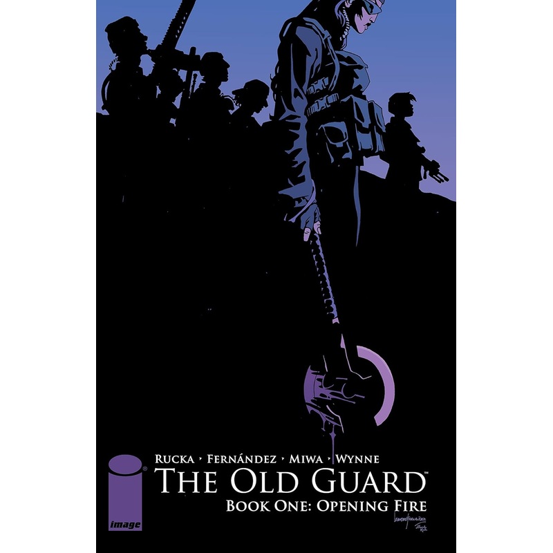 Old Guard Vol 01 Opening Fire Trade Paper Back Used