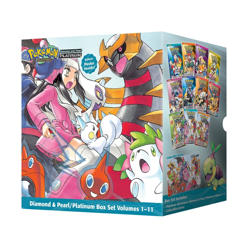 Pokmon Adventures: Diamond & Pearl/ Platinum Box Set Vol 1-11 Manga New