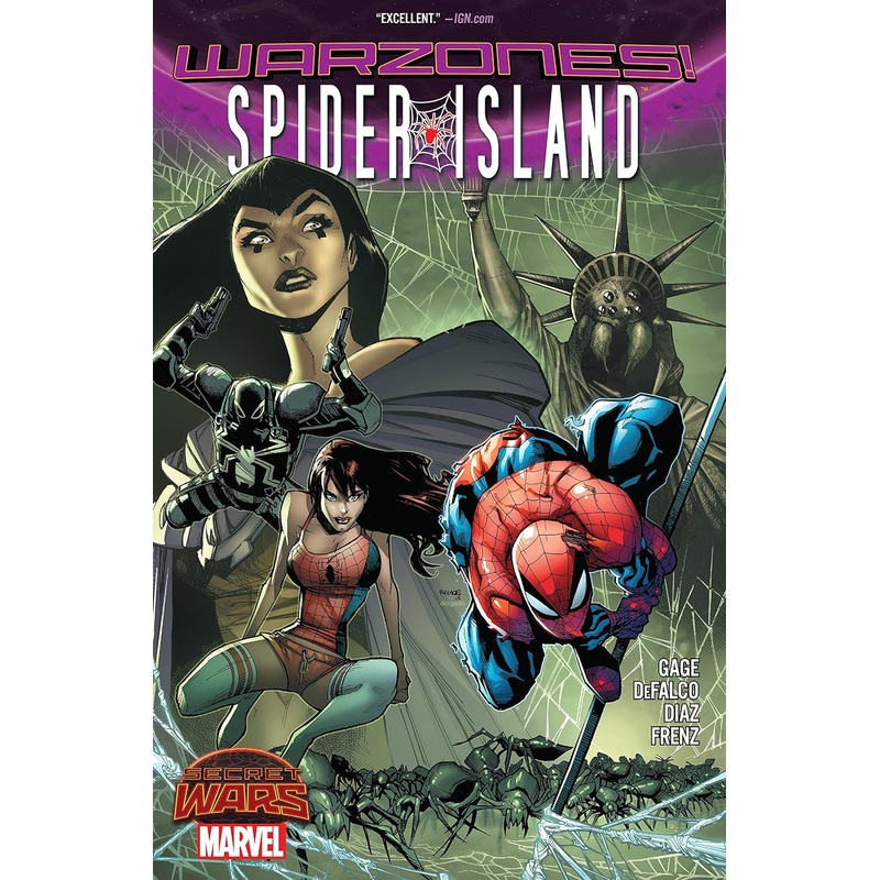 Spider-Island Warzones Trade Paper Back Used