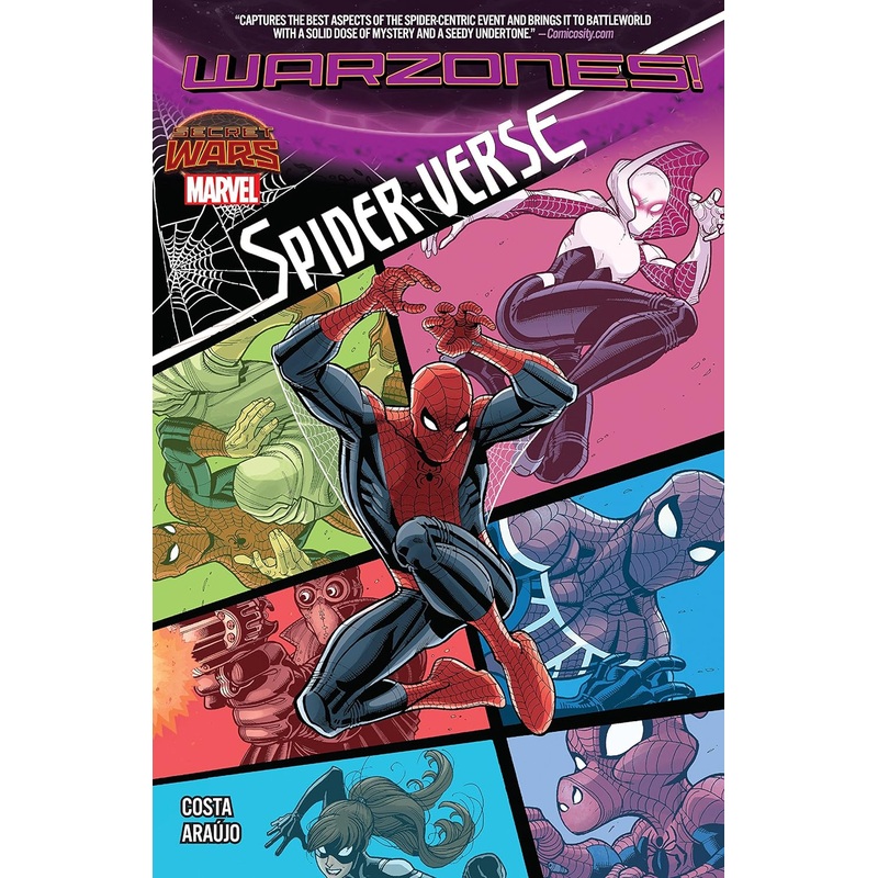 Spider-Verse Warzones Trade Paper Back Used