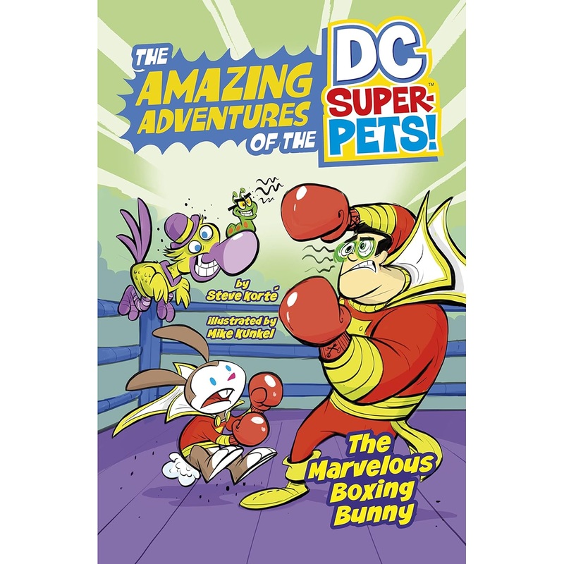 Amazing Adventures of the DC Super Pets Marvelous Boxing Bunny Book New