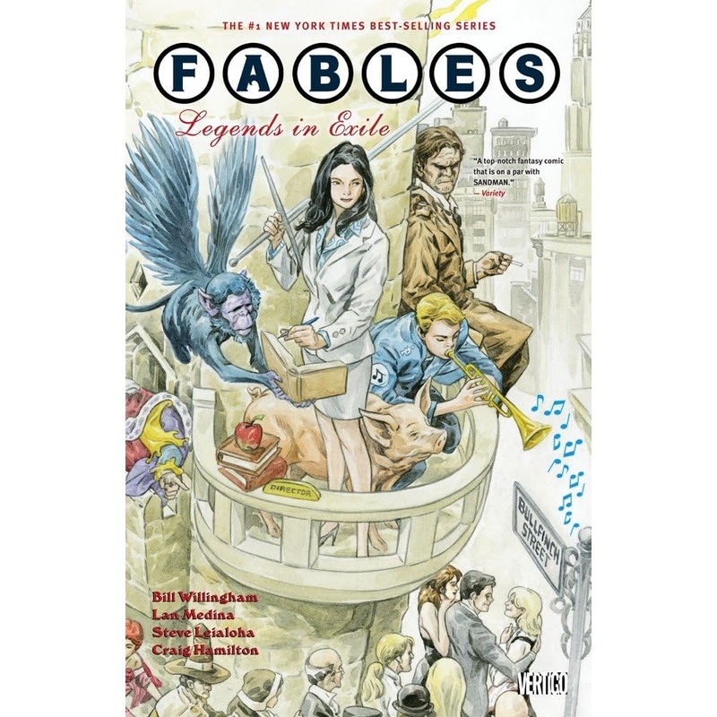 Fables Vol 01 Legends in Exile Trade Paper Back Used