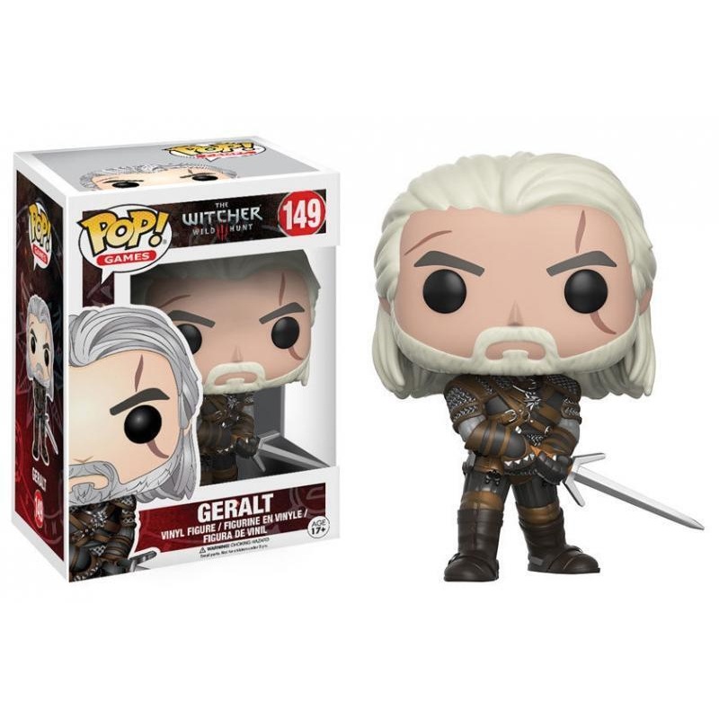 Funko Pop Games The Witcher 3 Wild Hunt Geralt New