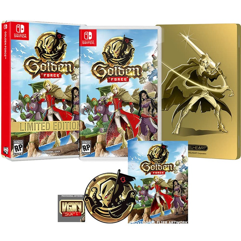 Golden Force Limited Edition Switch Used