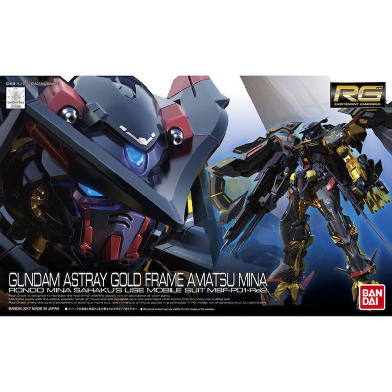 RG - 24 Gundam Astray Gold Frame Amatsu Mina 1/144 Model Kit New