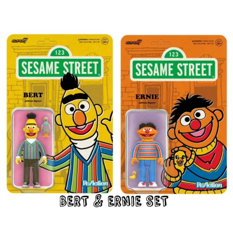 S7 Sesame Street Bert and Ernie Figure New