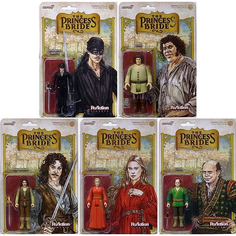 S7 The Princess Bride 5 Figure Set New