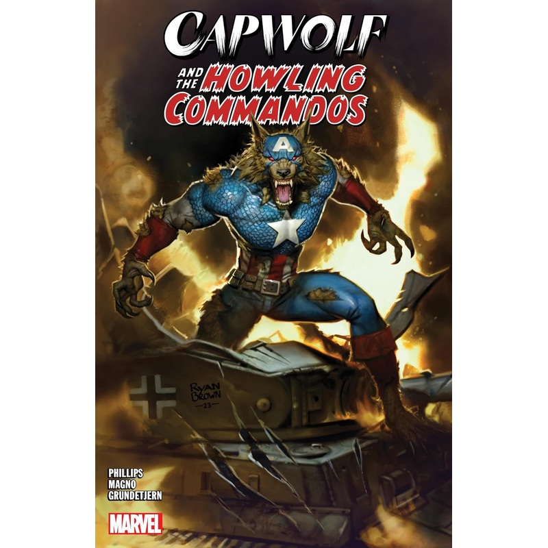 Capwolf and the Howling Commandos Trade Paper Back New
