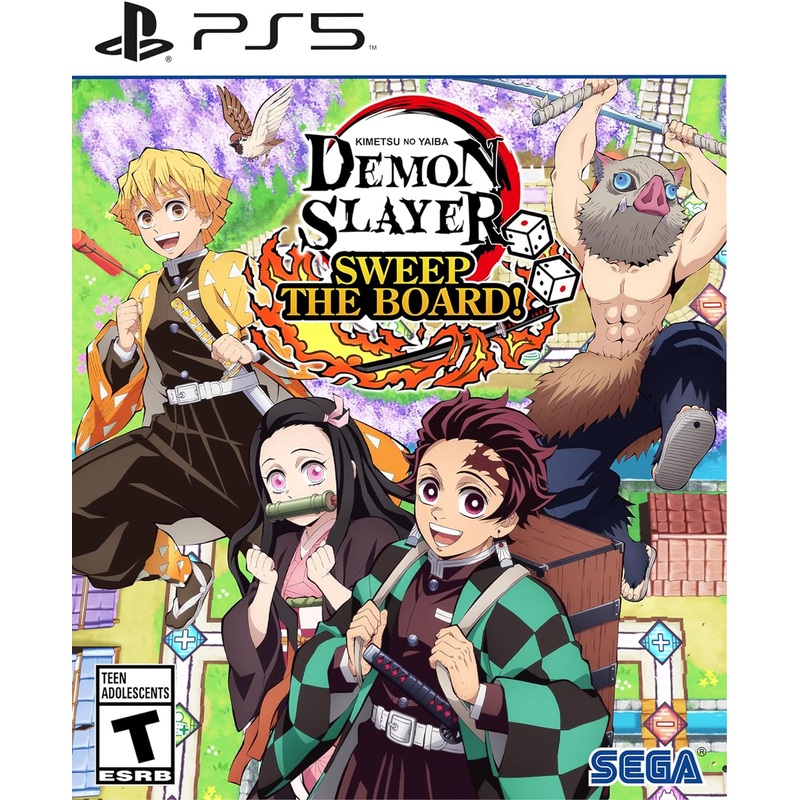 Demon Slayer Kimetsu No Yaiba Sweep The Board PS5 Used