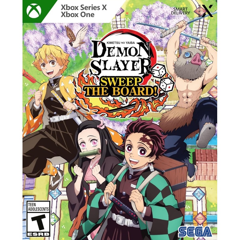 Demon Slayer Kimetsu No Yaiba Sweep The Board Xbox Series X Xbox One Used