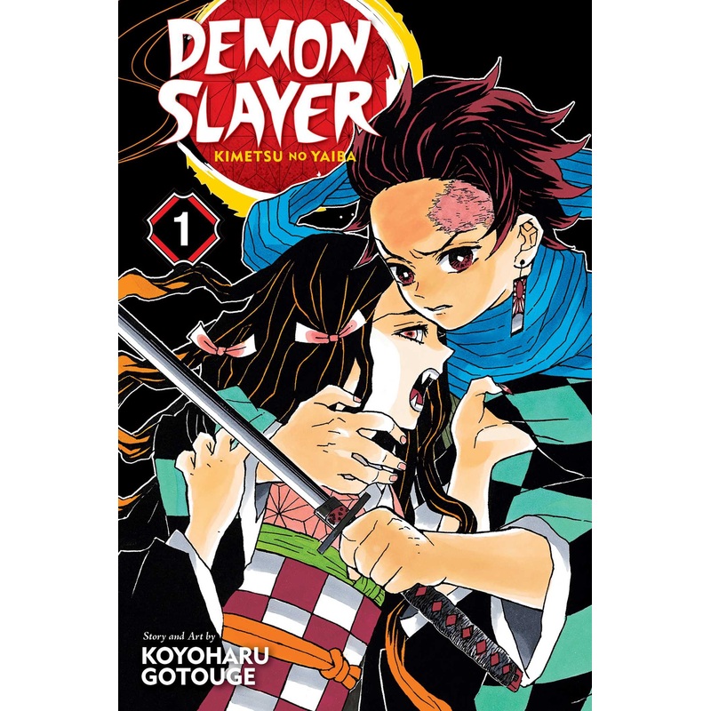 Demon Slayer Kimetsu No Yaiba Vol 01 Manga New