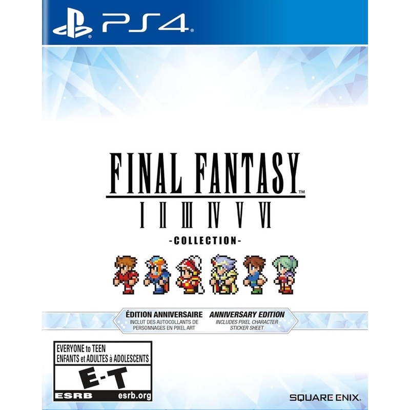 Final Fantasy I-VI Collection Anniversary Edition PS4 New