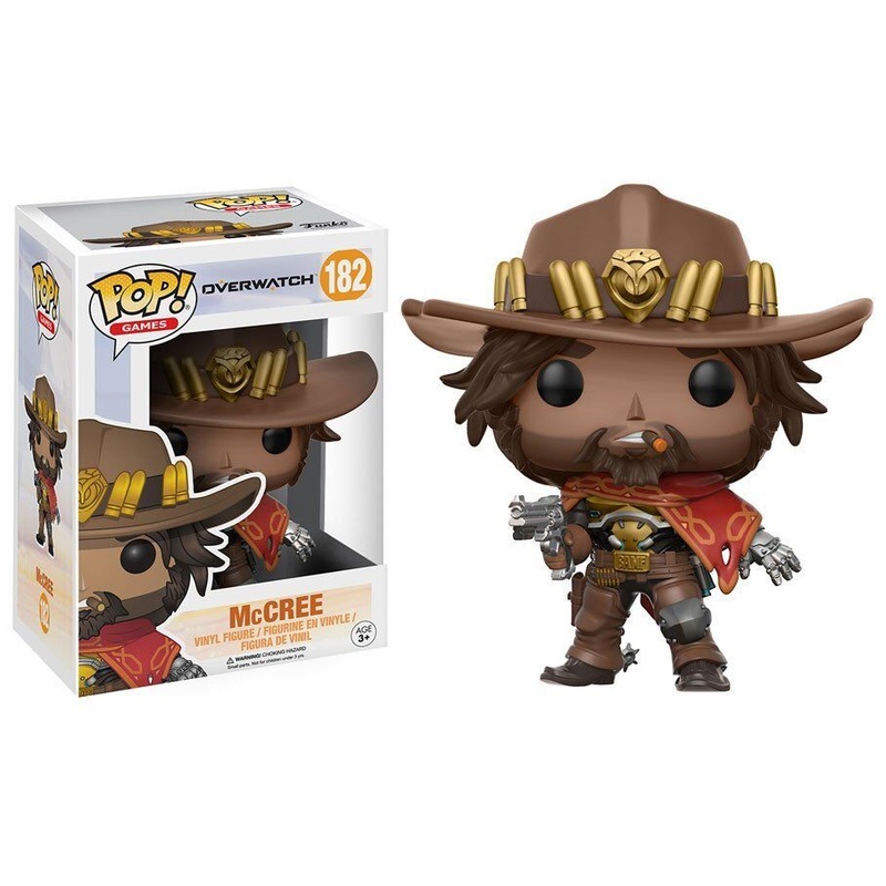 Funko Pop Games Overwatch McCree Box Has Some WearUsed
