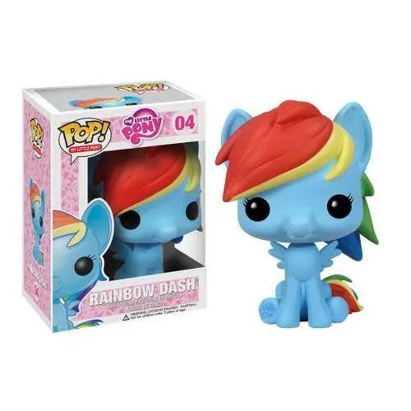 Funko Pop My Little Pony Rainbow Dash Box Has Some Wear New