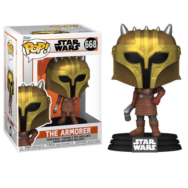Funko Pop Star Wars Mandalorian Armorer New