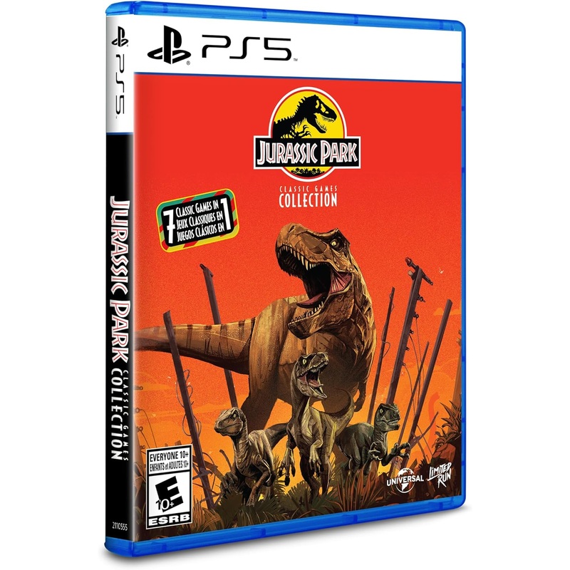 Jurassic Park Classic Games Collection PS5 Limited Run New